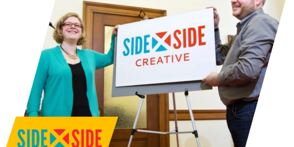 Mary Holste and Erik Hanberg of Side x Side Creative